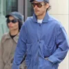 Harry Styles London 2026 Blue Cotton Jacket