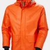 Helly Hansen Gale Work Rain Jacket Hooded All Weather Jacket