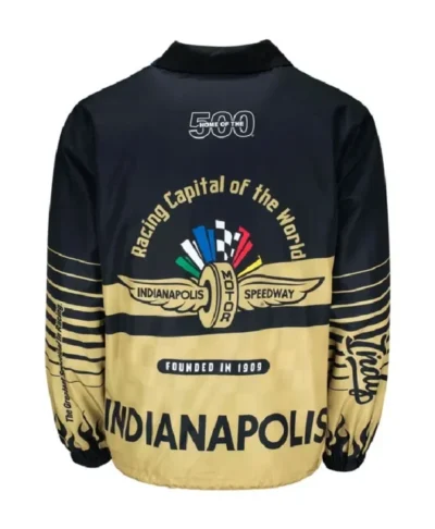 Indianapolis IMS Wing Wheel Racing Flag Jacket