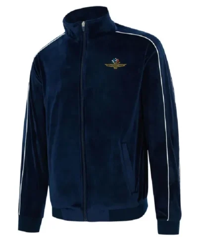 Indy 500 2026 Wing Wheel Velour Racing Jacket