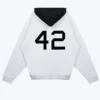 Jackie Robinson Ash Streetwear Hoodie