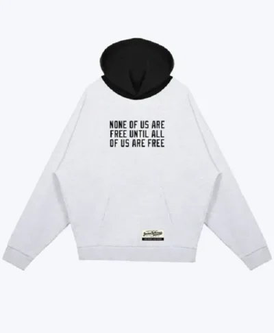 Jackie Robinson Ash Streetwear Hoodie