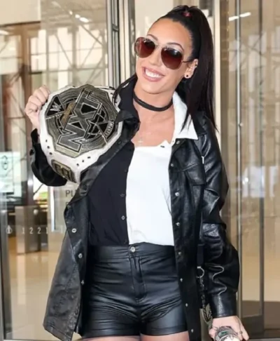 Jacy Jayne 2026 NYC Leather Moto Jacket