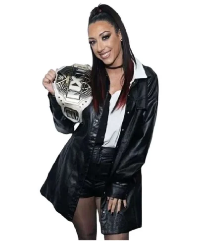 Jacy Jayne 2026 NYC Leather Moto Jacket