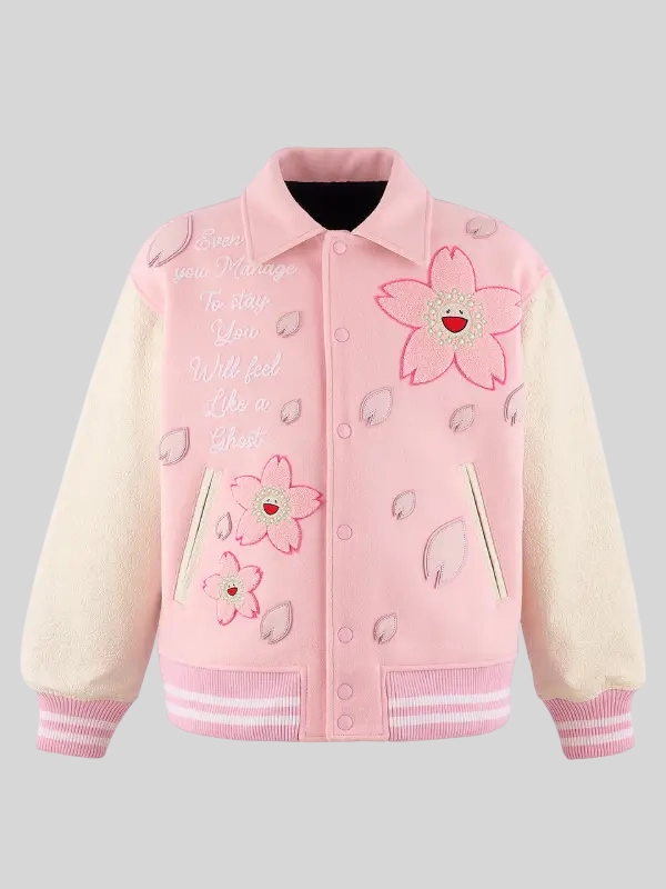 Japan Mononoke Made Varsity Jacket