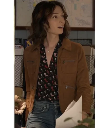 Jesse James Keitel Big Sky Brown Suede Jacket