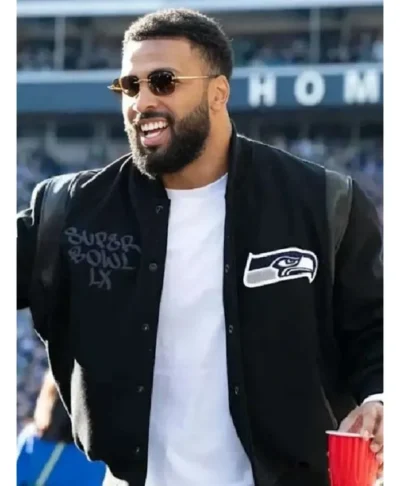 Julian Love Super Bowl LX Varsity Jacket