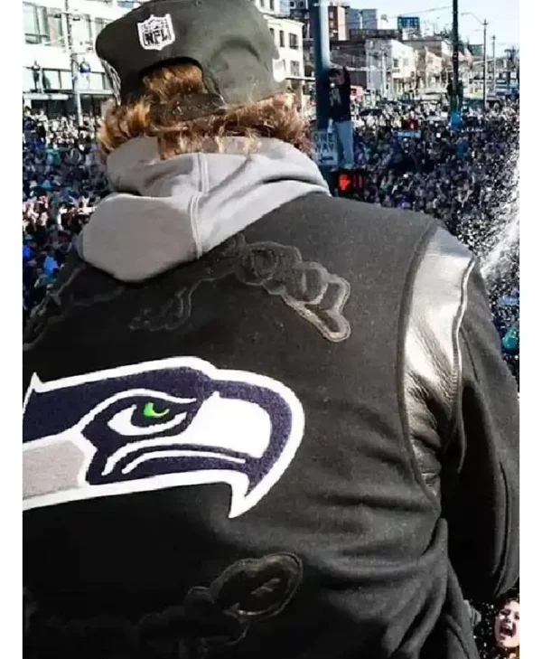 Julian Love Super Bowl LX Varsity Jacket