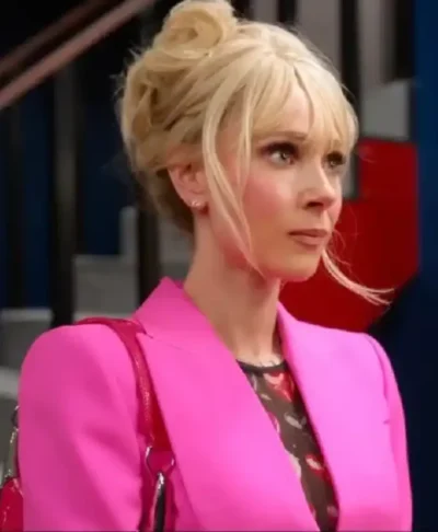 Juno Temple Ted Lasso S4 Pink Blazer