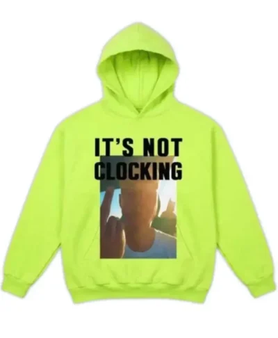 Justin Bieber’s It’s Not Clocking Hoodie
