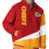 Kansas City Chiefs Retro Color Block Hooded Full Zip Jacket
