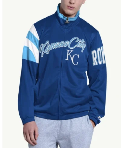 Kansas City Royals Heritage Blue Track Jacket