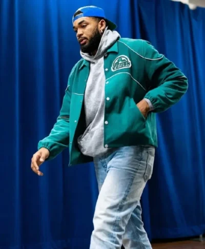 Karl-Anthony Towns Knicks vs Thunder Game Jacket