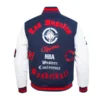 LA Clippers Classic Rib Old English Bomber Jacket