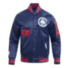 LA Clippers Classic Ribbed Old English Jacket