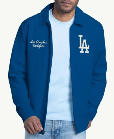 LA Dodgers Athletic Franchise Full Zip Jacket