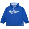 LA Dodgers Royal Windbreaker Hooded Jacket Game Day