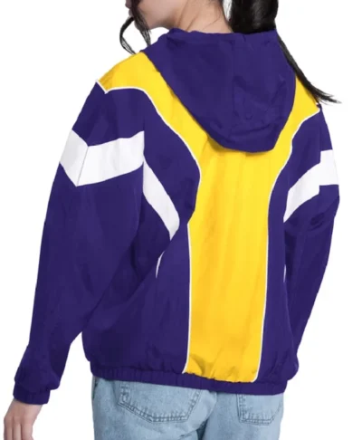 LA Lakers QB Style Lightweight Sports Jacket