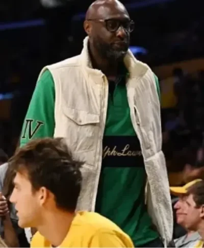 Lamar Odom Lakers Rockets Playoff Vest