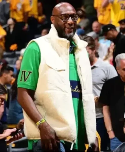 Lamar Odom Lakers Rockets Playoff Vest