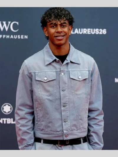 Lamine Yamal Laureus World Awards Denim Jacket