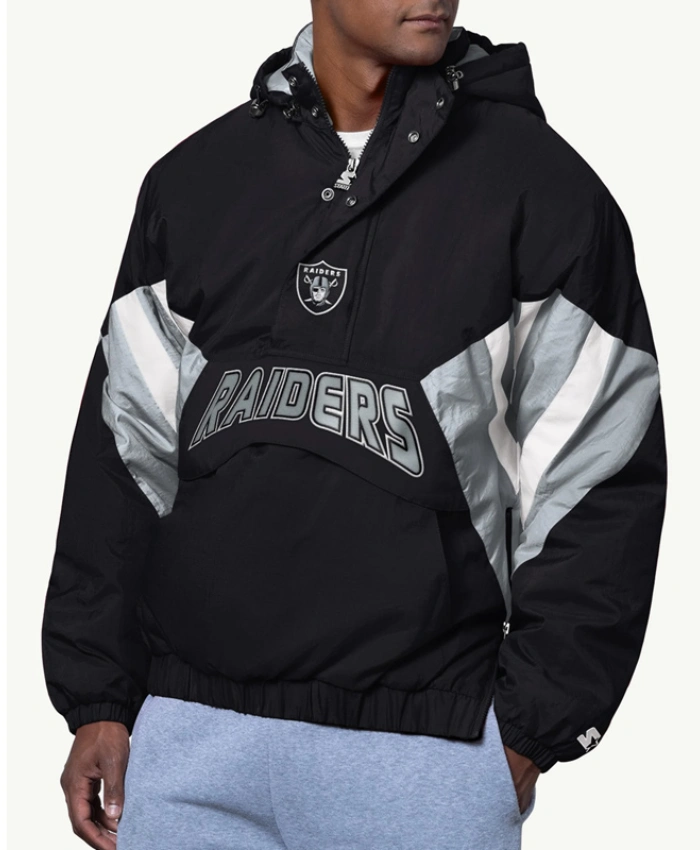 Las Vegas Raiders Classic Breakaway Pullover Hooded Jacket