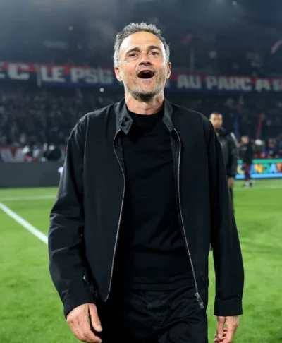 Luis Enrique PSG Champions League Jacket 2026 Official Style