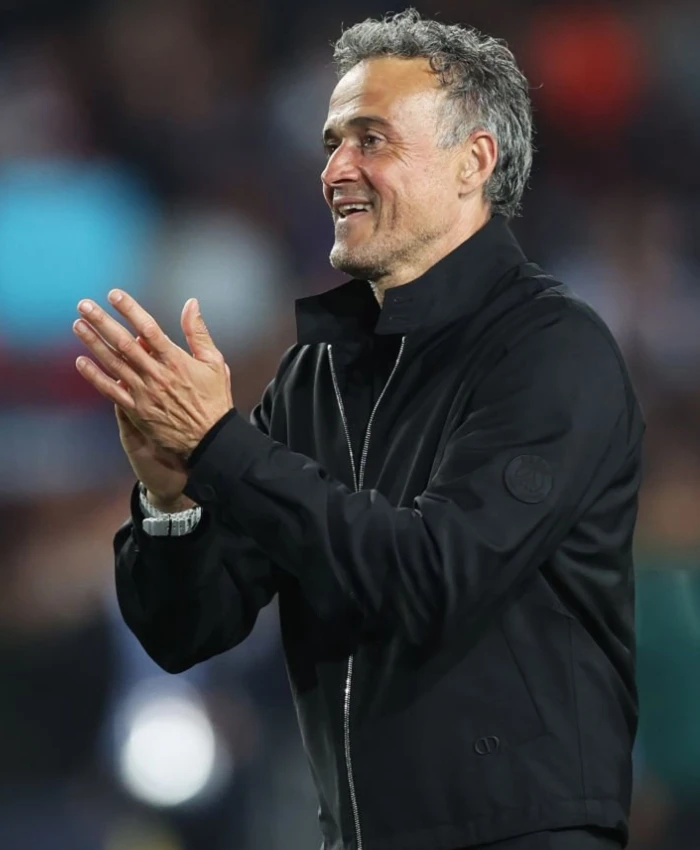 Luis Enrique PSG Champions League Jacket 2026 Official Style