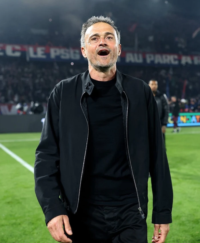 Luis Enrique PSG Champions League Jacket 2026 Official Style