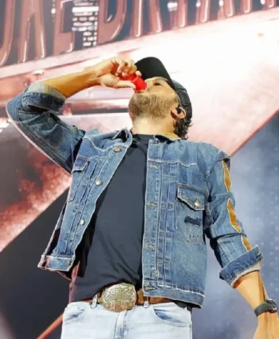 Luke Bryan Game Day Sanford Stadium Denim Jacket