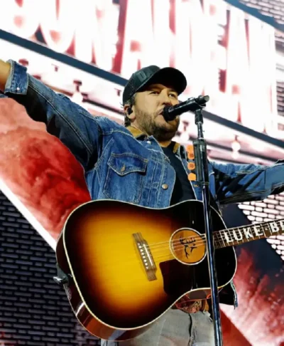 Luke Bryan Game Day Sanford Stadium Denim Jacket