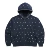 Madhappy X Yankees Embroidered Fleece Zip Up Hoodie