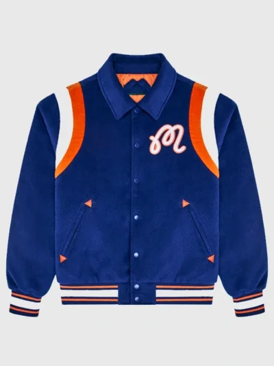 Malbon x Knicks The Garden Varsity Jacket