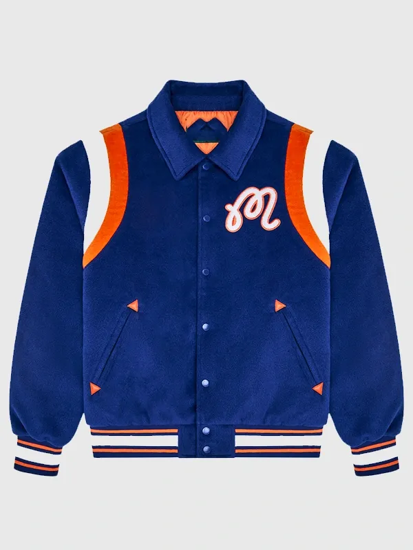 Malbon x Knicks The Garden Varsity Jacket