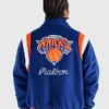 Malbon x Knicks varsity jacket