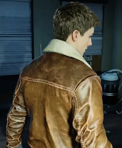 Marvel Spider Man 2 Peter Parker Brown Jacket