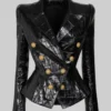 Mary J Blige CBS Mornings Black Leather Jacket