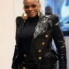Mary J Blige leather jacket