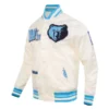Memphis Grizzlies Ribbed Satin Best Of Jacket