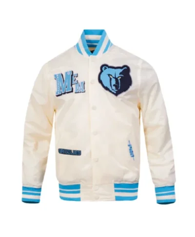 Memphis Grizzlies Ribbed Satin Best Of Jacket