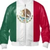 Mexico Bomber Jacket National Pride Varsity Style