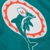 Miami Dolphins Aqua Hooded Windbreaker Jacket
