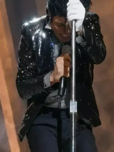 Michael 2026 Jaafar Jackson Sequin Blazer