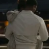 Michael B Jordan Creed III White Zip Jacket