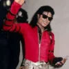 Michael Jackson 1987 Bad Tour Icon Red Jacket