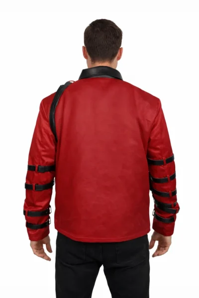 Michael Jackson 1987 Bad Tour Icon Red Jacket