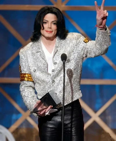 Michael Jackson AMAs Sequin Performance Jacket