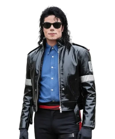 Michael Jackson Legendary Black Leather Jacket