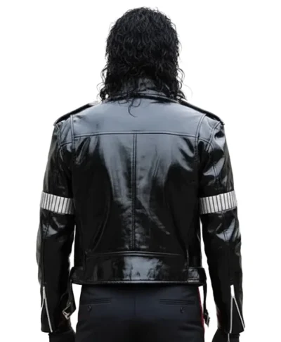 Michael Jackson Legendary Black Leather Jacket