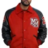Michael Jackson Mickey Mouse Icon Varsity Jacket